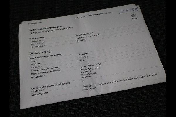 Volkswagen Caddy Cargo 2.0 TDI DSG AUT. 1st EDITION + VIRTUAL COCKPIT | ADAPTIVE CRUISE | TREKHAAK | LED