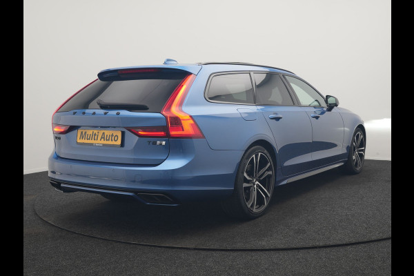 Volvo V90 T8 AWD Twin Engine R-Design Polestar Engineerd PHEV 407pk Dealer O.H. | Trekhaak Af Fabriek | Four C Luchtvering | Panodak | Head Up | Adaptive Cruise | Bowers & Wilkins | 360 Camera | Alcantara Sportstoelen Memory & Verwarmd | Stuur Verwarmd | Apple Carplay |  20"L.M | Plug In Hybrid |
