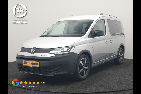 Volkswagen Caddy 5 Persoons 1.5 TSI Panamericana Automaat DSG 115pk Dealer O.H. | Adaptive Cruise | Camera | Stoelverwarming | Apple Carplay | BLIS | Navigatie | DAB | IQ Drive | Travel Assist | Draadloze Telefoonlader | Park Assist |