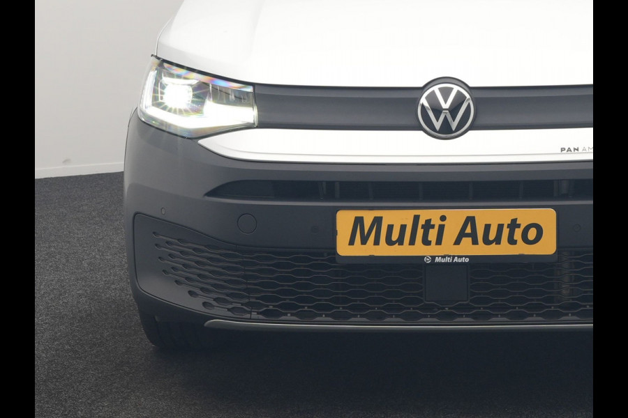Volkswagen Caddy 5 Persoons 1.5 TSI Panamericana Automaat DSG 115pk Dealer O.H. | Adaptive Cruise | Camera | Stoelverwarming | Apple Carplay | BLIS | Navigatie | DAB | IQ Drive | Travel Assist | Draadloze Telefoonlader | Park Assist |