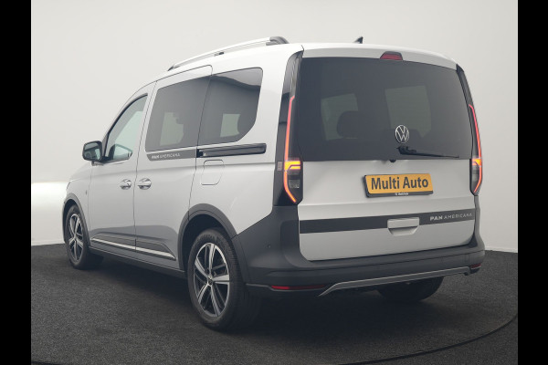 Volkswagen Caddy 5 Persoons 1.5 TSI Panamericana Automaat DSG 115pk Dealer O.H. | Adaptive Cruise | Camera | Stoelverwarming | Apple Carplay | BLIS | Navigatie | DAB | IQ Drive | Travel Assist | Draadloze Telefoonlader | Park Assist |