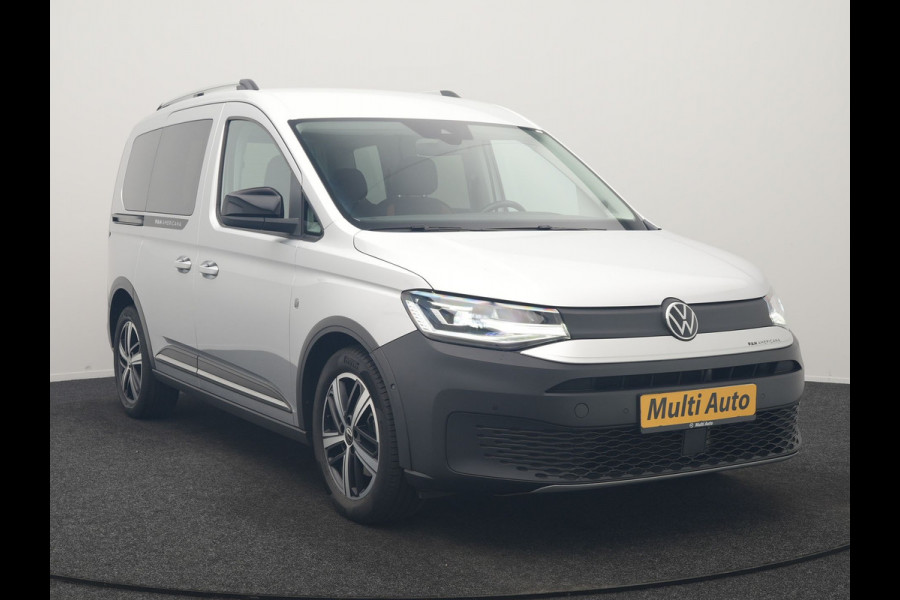 Volkswagen Caddy 5 Persoons 1.5 TSI Panamericana Automaat DSG 115pk Dealer O.H. | Adaptive Cruise | Camera | Stoelverwarming | Apple Carplay | BLIS | Navigatie | DAB | IQ Drive | Travel Assist | Draadloze Telefoonlader | Park Assist |