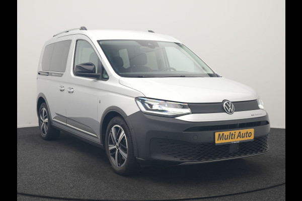 Volkswagen Caddy 5 Persoons 1.5 TSI Panamericana Automaat DSG 115pk Dealer O.H. | Adaptive Cruise | Camera | Stoelverwarming | Apple Carplay | BLIS | Navigatie | DAB | IQ Drive | Travel Assist | Draadloze Telefoonlader | Park Assist |