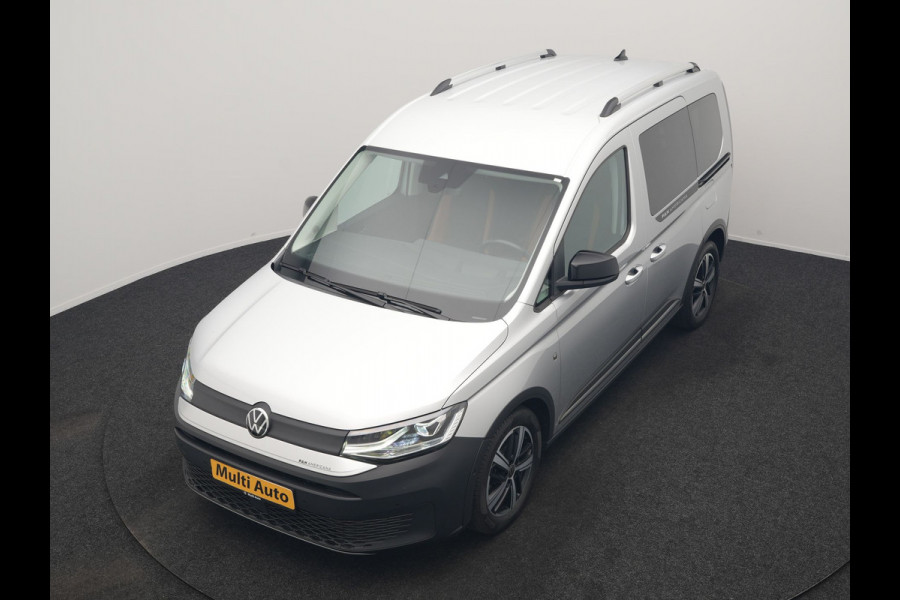 Volkswagen Caddy 5 Persoons 1.5 TSI Panamericana Automaat DSG 115pk Dealer O.H. | Adaptive Cruise | Camera | Stoelverwarming | Apple Carplay | BLIS | Navigatie | DAB | IQ Drive | Travel Assist | Draadloze Telefoonlader | Park Assist |