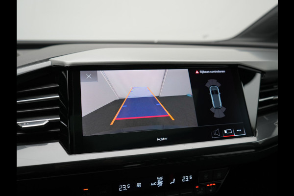 Audi Q4 e-tron 35 2x S Line 55 kWh 170pk | Panodak | Adaptive Cruise | Lederen Sportstoelen & Stuur Verwarmd | Camera | Keyless | 21"L.M | Navigatie | DAB |