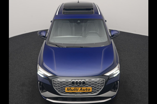 Audi Q4 e-tron 35 2x S Line 55 kWh 170pk | Panodak | Adaptive Cruise | Lederen Sportstoelen & Stuur Verwarmd | Camera | Keyless | 21"L.M | Navigatie | DAB |