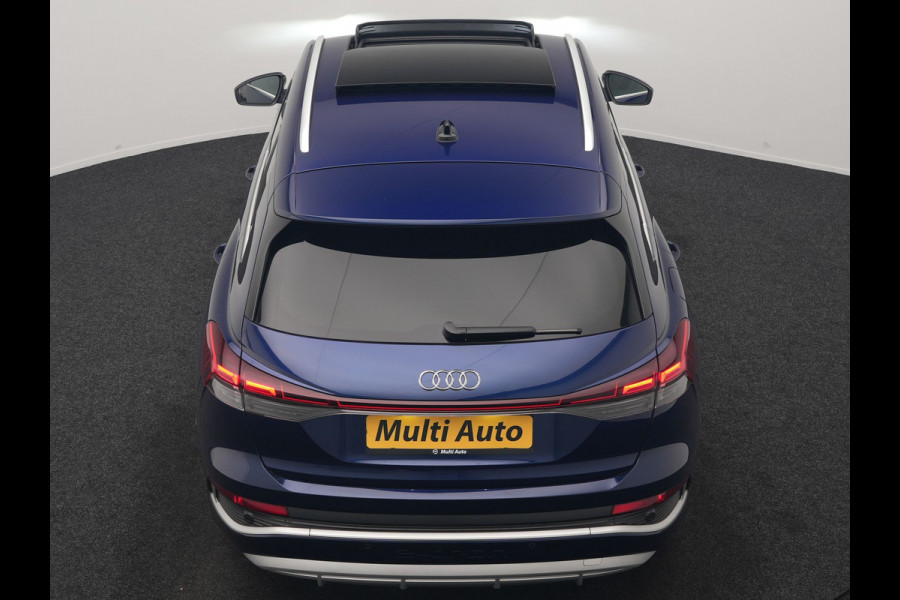 Audi Q4 e-tron 35 2x S Line 55 kWh 170pk | Panodak | Adaptive Cruise | Lederen Sportstoelen & Stuur Verwarmd | Camera | Keyless | 21"L.M | Navigatie | DAB |