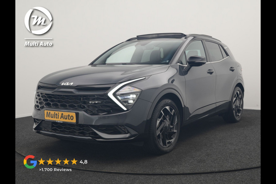 Kia Sportage 1.6 T-GDi AWD GT-PlusLine PHEV 265pk Dealer O.H. | SOH 98% | Trekhaak Afn. | Panodak | 360 Camera | Adaptive Cruise | Harman / Kardon | Lederen Sportstoelen Memory & Ventilatie | BLIS | Keyless | Stoelen & Stuur Verwarmd | Apple Carplay | Plug In Hybrid |