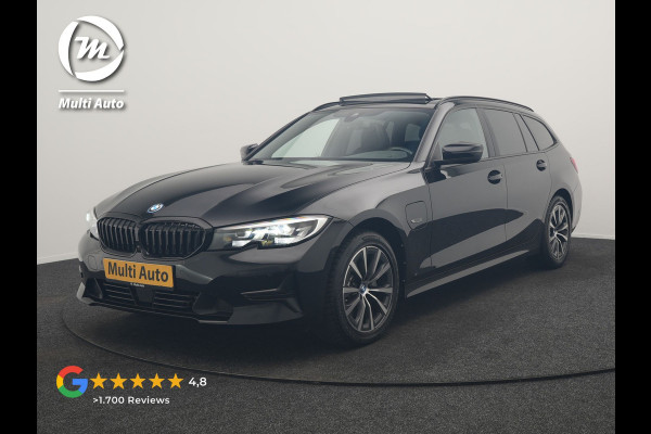BMW 3 Serie Touring 320e Sportline PHEV Dealer O.H | Panodak | Adaptive Cruise | Camera | Blis | Apple Carplay | Sportstoelen Verwarmd | Navigatie | DAB | 17"L.M | Plug In Hybrid