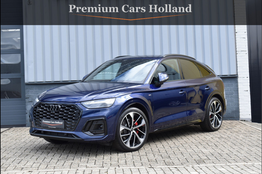 Audi Q5 Sportback 55 TFSI e S-Line 367 Pk Competition RS Leder Luchtvering Matrix Oled Keyless 21 Inch SQ5