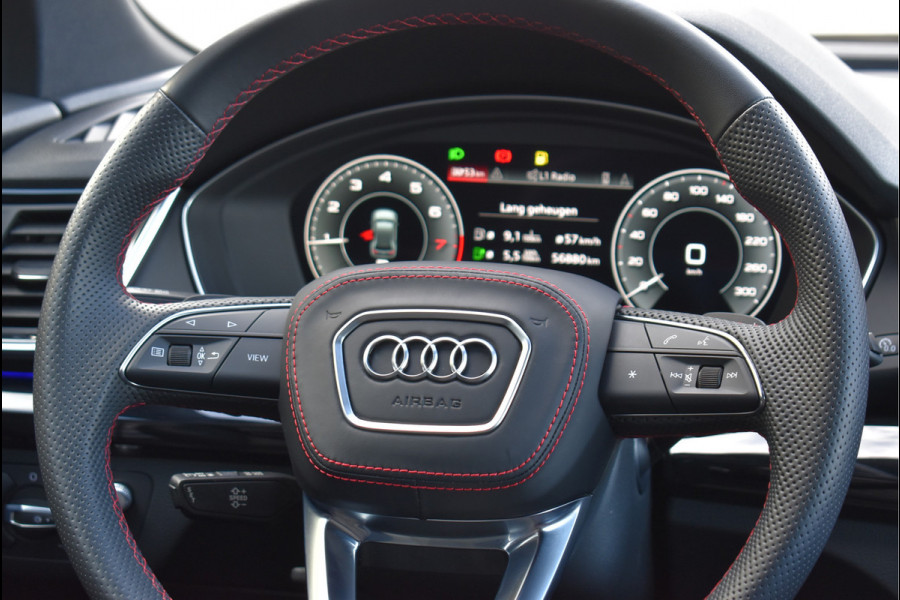 Audi Q5 Sportback 55 TFSI e S-Line 367 Pk Competition RS Leder Luchtvering Matrix Oled Keyless 21 Inch SQ5