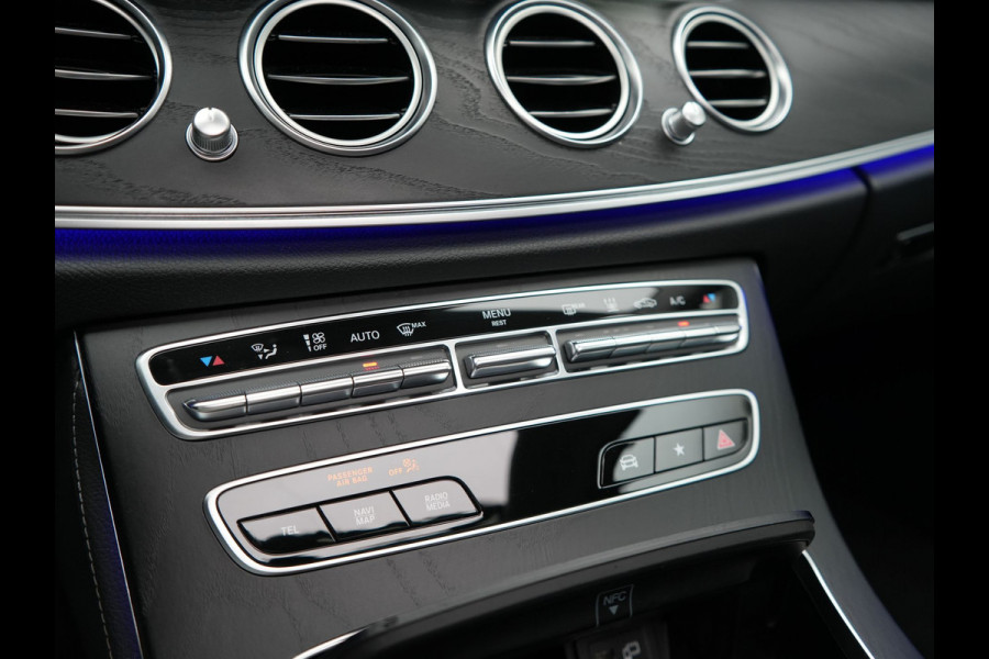 Mercedes-Benz E-Klasse Estate 300 e Luxury Line PHEV 320pk Dealer O.H. | SOH 88,7% | Schuif-/kantel Dak | Adaptive Cruise | Camera | Multi Beam LED | Sportstoelen Verwarmd | Sfeerverlichting | BLIS | Apple Carplay | Widescreen Navi | DAB | Plug In Hybrid |