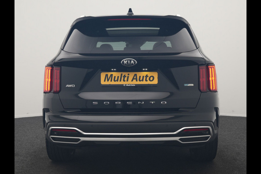 Kia Sorento 1.6 T-GDI 4WD ExecutiveLine PHEV 265pk Dealer O.H. | SOH 97,2% | Trekhaak Afn. | Panodak | Adaptive Cruise | Head Up | 360 Camera | Bose Audio | Lederen Sportstoelen Memory & Ventilatie | BLIS | Keyless | Stoelen & Stuur Verwarmd | Apple Carp Plug In Hybrid |