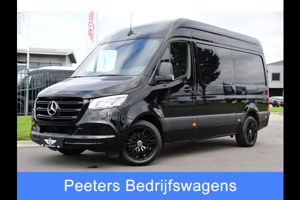 Mercedes-Benz Sprinter 316 RWD 2.2 CDI L2H2 Black Edition Adaptieve Cruise, 360 Camera, Carplay, LED, Stoelverwarming, Trekhaak, Sensoren, Automaat, Uniek!