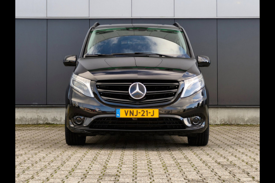 Mercedes-Benz Vito 114CDI XXL AUT DUBBELE CABINE 2X SCHUIFDEUR LED CRUISE M-BUX PDC CAMERA TREKHAAK STOELVERWARMING