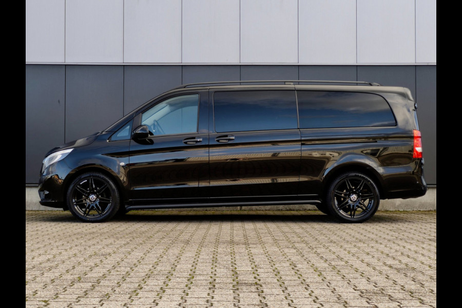 Mercedes-Benz Vito 114CDI XXL AUT DUBBELE CABINE 2X SCHUIFDEUR LED CRUISE M-BUX PDC CAMERA TREKHAAK STOELVERWARMING