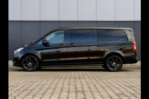 Mercedes-Benz Vito 114CDI XXL AUT DUBBELE CABINE 2X SCHUIFDEUR LED CRUISE M-BUX PDC CAMERA TREKHAAK STOELVERWARMING