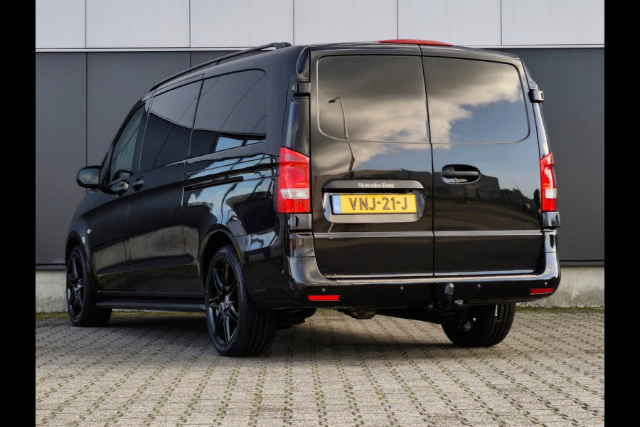 Mercedes-Benz Vito 114CDI XXL AUT DUBBELE CABINE 2X SCHUIFDEUR LED CRUISE M-BUX PDC CAMERA TREKHAAK STOELVERWARMING