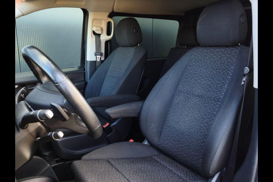 Mercedes-Benz Vito 114CDI XXL AUT DUBBELE CABINE 2X SCHUIFDEUR LED CRUISE M-BUX PDC CAMERA TREKHAAK STOELVERWARMING