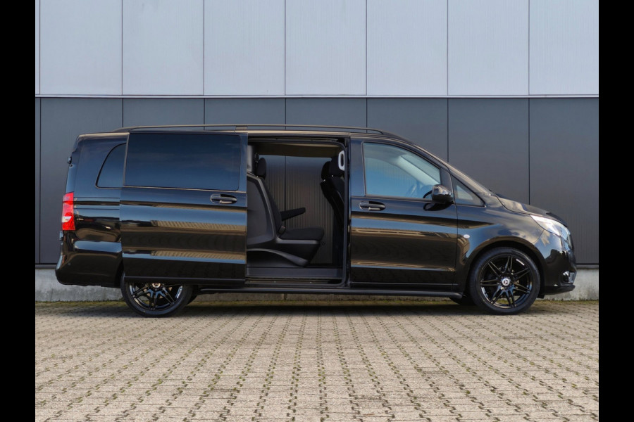 Mercedes-Benz Vito 114CDI XXL AUT DUBBELE CABINE 2X SCHUIFDEUR LED CRUISE M-BUX PDC CAMERA TREKHAAK STOELVERWARMING