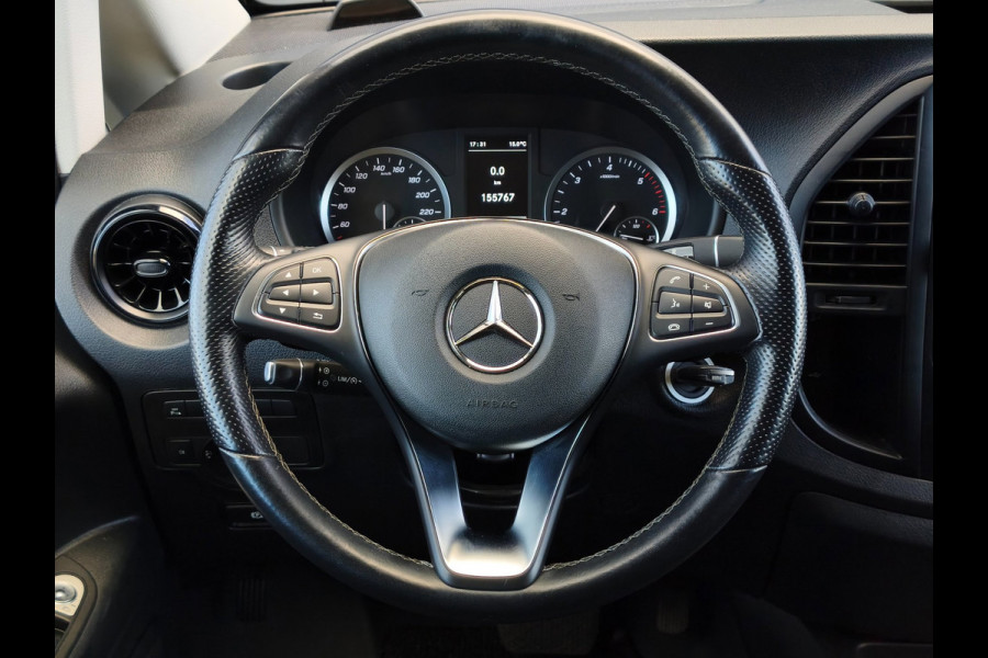 Mercedes-Benz Vito 114CDI XXL AUT DUBBELE CABINE 2X SCHUIFDEUR LED CRUISE M-BUX PDC CAMERA TREKHAAK STOELVERWARMING