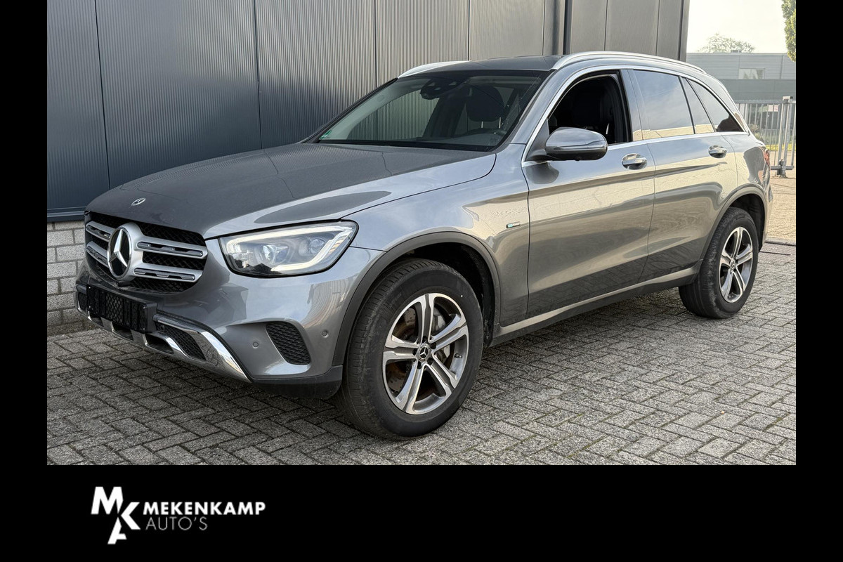 Mercedes-Benz GLC 300e 4MATIC 18"/SOH 87%/Trekhaak/Leder + memory/Stoelverwarming/Matrix LED/Dodehoek/360 camera/Apple Carplay & Android Auto