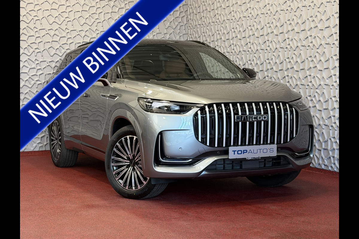 Jaecoo 8 EXCLUSIVE | AWD | 428 PK | 7-PERSOONS | IRIDIUM SILVER | NIEUW phev plug in hybrid