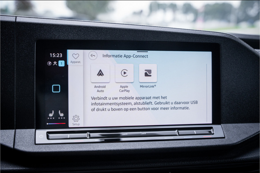 Volkswagen Caddy Cargo 2.0 TDI DSG ** Leder ** Trekhaak ** LED ** Winter pakket ** Camera ** NAP!!