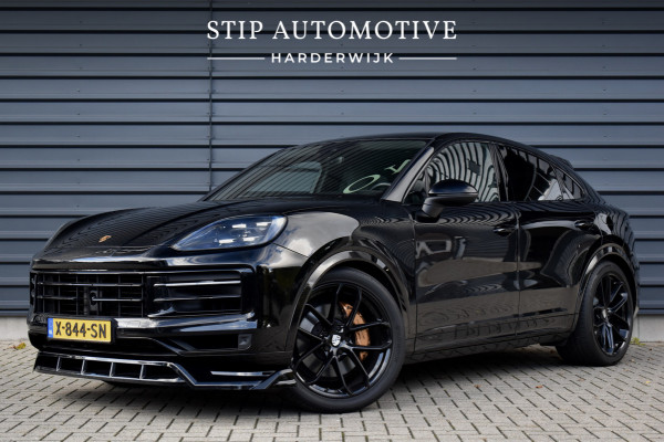 Porsche Cayenne Coupé 3.0 E-Hybrid | Panorama | ACC | 22'' Wielen | Trekhaak | Matrix | Bose | Stuur + stoel + achterbankverwarming