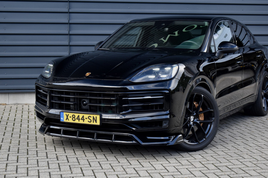 Porsche Cayenne Coupé 3.0 E-Hybrid | Panorama | ACC | 22'' Wielen | Trekhaak | Matrix | Bose | Stuur + stoel + achterbankverwarming