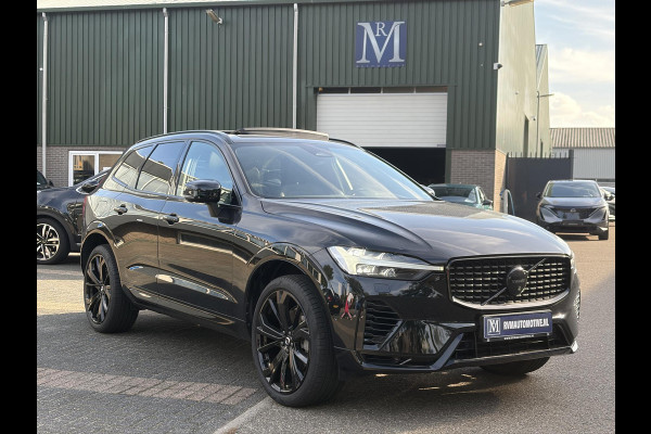 Volvo XC60 2.0 T8 Plug-in hybrid AWD Plus Black Edition FULL OPTIONS| ELEK. TREKHAAK| LUCHTVERING!| PANO| BOWERS EN WILKINS| MEMORY STOELEN| 360 CAMERA| STOEL + STUURVERWARMING| ACHTERBANK VERWARMD|