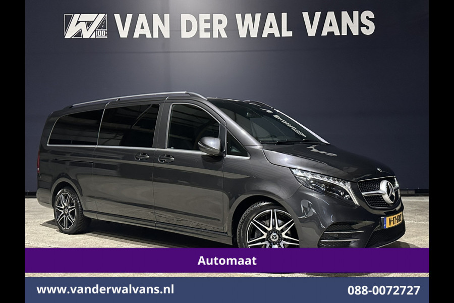 Mercedes-Benz V-Klasse 300d 237pk 9G-Tronic Automaat L3H1 Dubbele Cabine Euro6 Airco | 5-Zits | 2x elektrische zijdeur | Camera | Navigatie | LED, Leder, LM Velgen, Apple Carplay, Android Auto, Adaptieve Cruisecontrol, Stoelkoeling/verwarming, Elektrisch bedienbare achterklep, Parkeersensoren