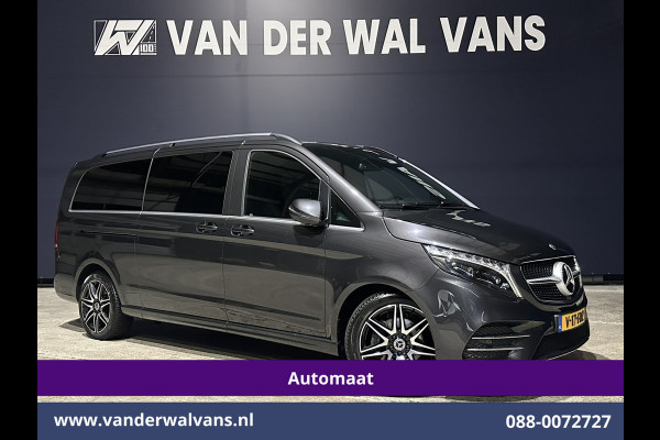 Mercedes-Benz V-Klasse 300d 237pk 9G-Tronic Automaat L3H1 Dubbele Cabine Euro6 Airco | 5-Zits | 2x elektrische zijdeur | Camera | Navigatie | LED, Leder, LM Velgen, Apple Carplay, Android Auto, Adaptieve Cruisecontrol, Stoelkoeling/verwarming, Elektrisch bedienbare achterklep, Parkeersensoren
