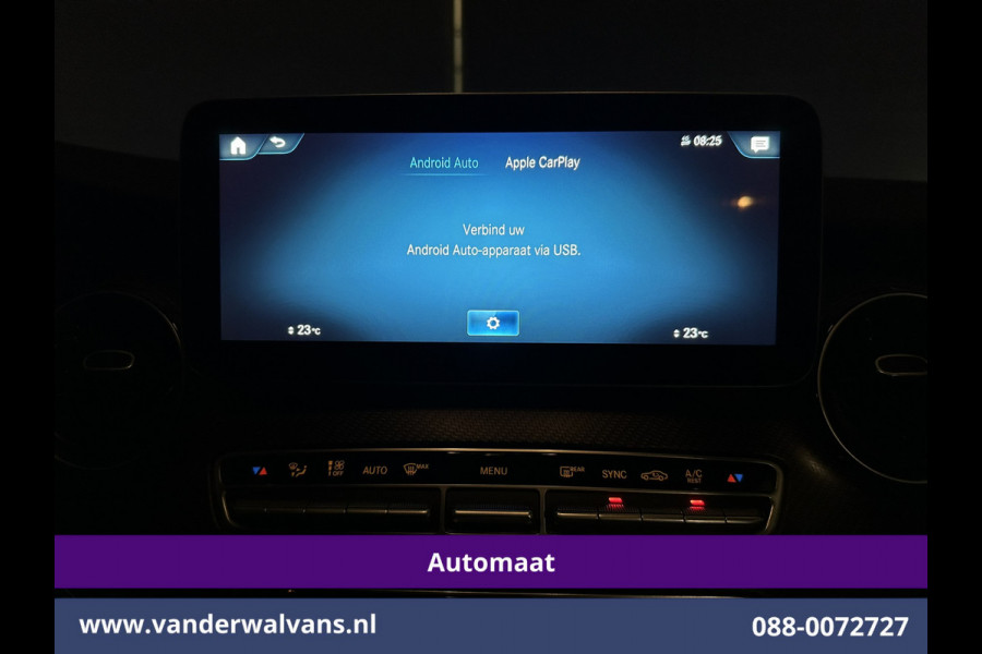 Mercedes-Benz V-Klasse 300d 237pk 9G-Tronic Automaat L3H1 Dubbele Cabine Euro6 Airco | 5-Zits | 2x elektrische zijdeur | Camera | Navigatie | LED, Leder, LM Velgen, Apple Carplay, Android Auto, Adaptieve Cruisecontrol, Stoelkoeling/verwarming, Elektrisch bedienbare achterklep, Parkeersensoren