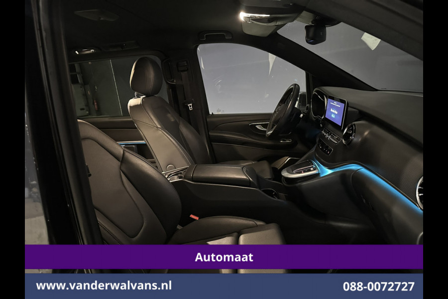 Mercedes-Benz V-Klasse 300d 237pk 9G-Tronic Automaat L3H1 Dubbele Cabine Euro6 Airco | 5-Zits | 2x elektrische zijdeur | Camera | Navigatie | LED, Leder, LM Velgen, Apple Carplay, Android Auto, Adaptieve Cruisecontrol, Stoelkoeling/verwarming, Elektrisch bedienbare achterklep, Parkeersensoren