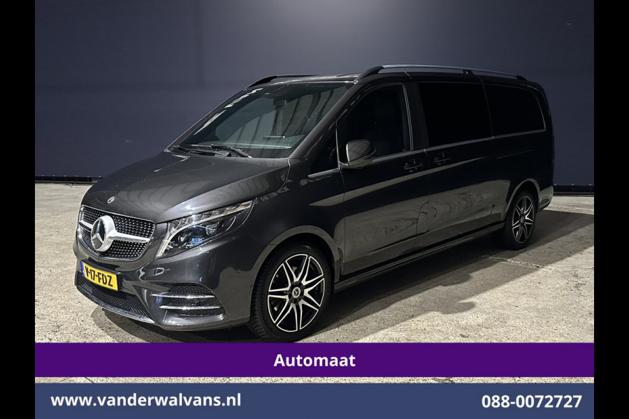 Mercedes-Benz V-Klasse 300d 237pk 9G-Tronic Automaat L3H1 Dubbele Cabine Euro6 Airco | 5-Zits | 2x elektrische zijdeur | Camera | Navigatie | LED, Leder, LM Velgen, Apple Carplay, Android Auto, Adaptieve Cruisecontrol, Stoelkoeling/verwarming, Elektrisch bedienbare achterklep, Parkeersensoren