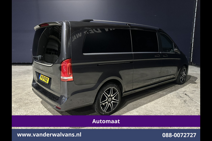 Mercedes-Benz V-Klasse 300d 237pk 9G-Tronic Automaat L3H1 Dubbele Cabine Euro6 Airco | 5-Zits | 2x elektrische zijdeur | Camera | Navigatie | LED, Leder, LM Velgen, Apple Carplay, Android Auto, Adaptieve Cruisecontrol, Stoelkoeling/verwarming, Elektrisch bedienbare achterklep, Parkeersensoren
