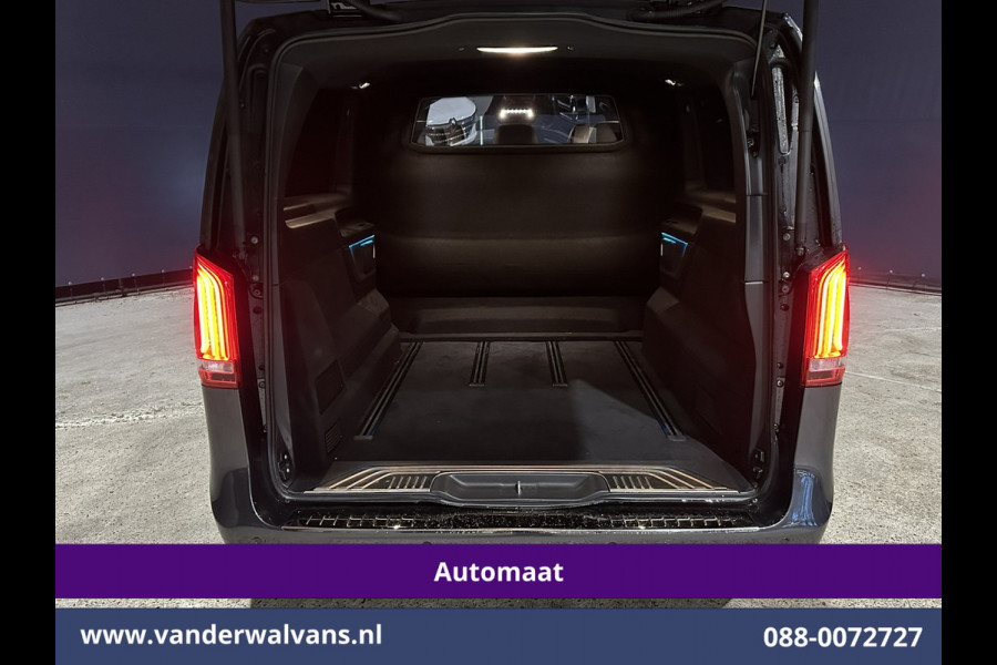 Mercedes-Benz V-Klasse 300d 237pk 9G-Tronic Automaat L3H1 Dubbele Cabine Euro6 Airco | 5-Zits | 2x elektrische zijdeur | Camera | Navigatie | LED, Leder, LM Velgen, Apple Carplay, Android Auto, Adaptieve Cruisecontrol, Stoelkoeling/verwarming, Elektrisch bedienbare achterklep, Parkeersensoren