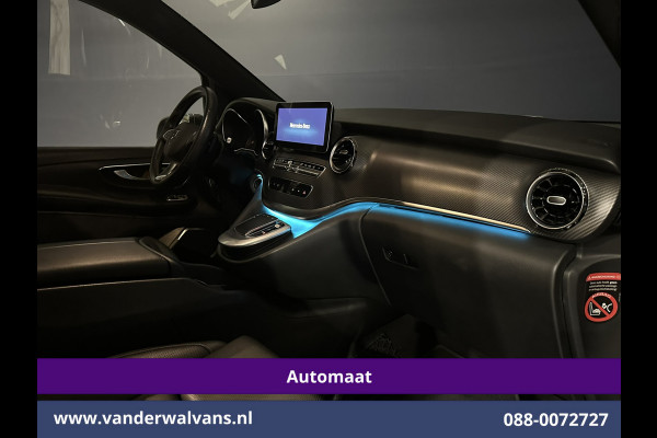 Mercedes-Benz V-Klasse 300d 237pk 9G-Tronic Automaat L3H1 Dubbele Cabine Euro6 Airco | 5-Zits | 2x elektrische zijdeur | Camera | Navigatie | LED, Leder, LM Velgen, Apple Carplay, Android Auto, Adaptieve Cruisecontrol, Stoelkoeling/verwarming, Elektrisch bedienbare achterklep, Parkeersensoren