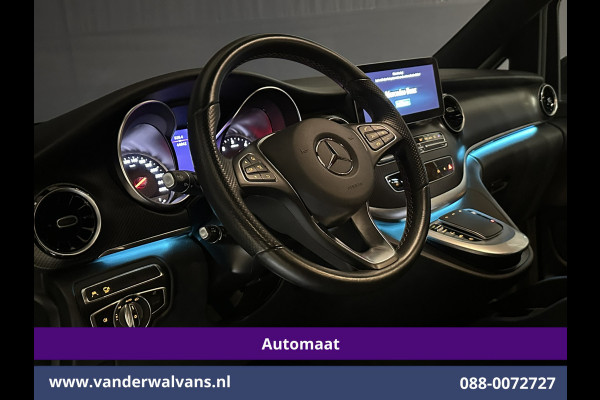 Mercedes-Benz V-Klasse 300d 237pk 9G-Tronic Automaat L3H1 Dubbele Cabine Euro6 Airco | 5-Zits | 2x elektrische zijdeur | Camera | Navigatie | LED, Leder, LM Velgen, Apple Carplay, Android Auto, Adaptieve Cruisecontrol, Stoelkoeling/verwarming, Elektrisch bedienbare achterklep, Parkeersensoren