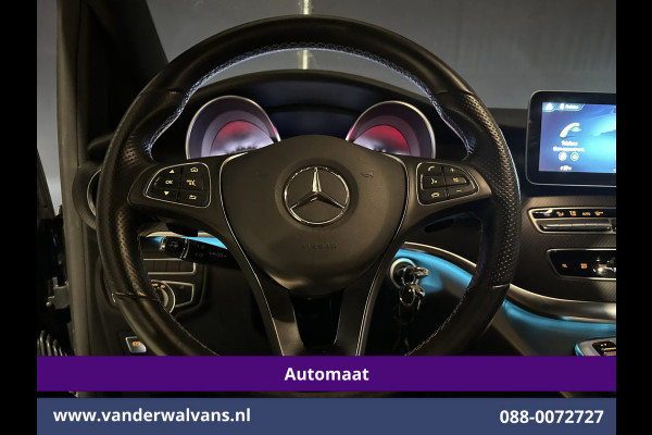 Mercedes-Benz V-Klasse 300d 237pk 9G-Tronic Automaat L3H1 Dubbele Cabine Euro6 Airco | 5-Zits | 2x elektrische zijdeur | Camera | Navigatie | LED, Leder, LM Velgen, Apple Carplay, Android Auto, Adaptieve Cruisecontrol, Stoelkoeling/verwarming, Elektrisch bedienbare achterklep, Parkeersensoren