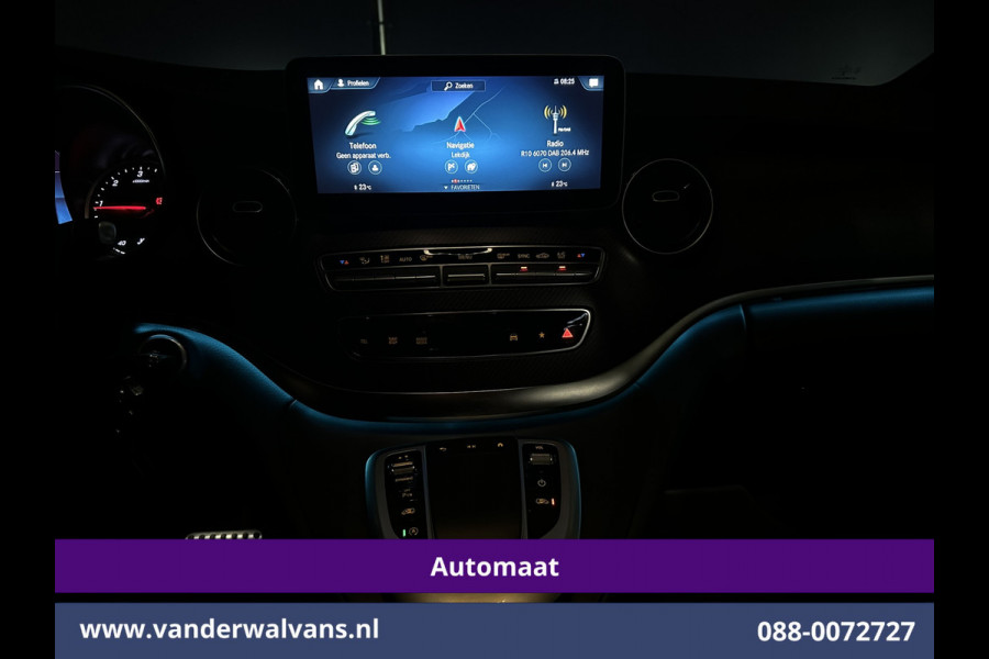 Mercedes-Benz V-Klasse 300d 237pk 9G-Tronic Automaat L3H1 Dubbele Cabine Euro6 Airco | 5-Zits | 2x elektrische zijdeur | Camera | Navigatie | LED, Leder, LM Velgen, Apple Carplay, Android Auto, Adaptieve Cruisecontrol, Stoelkoeling/verwarming, Elektrisch bedienbare achterklep, Parkeersensoren
