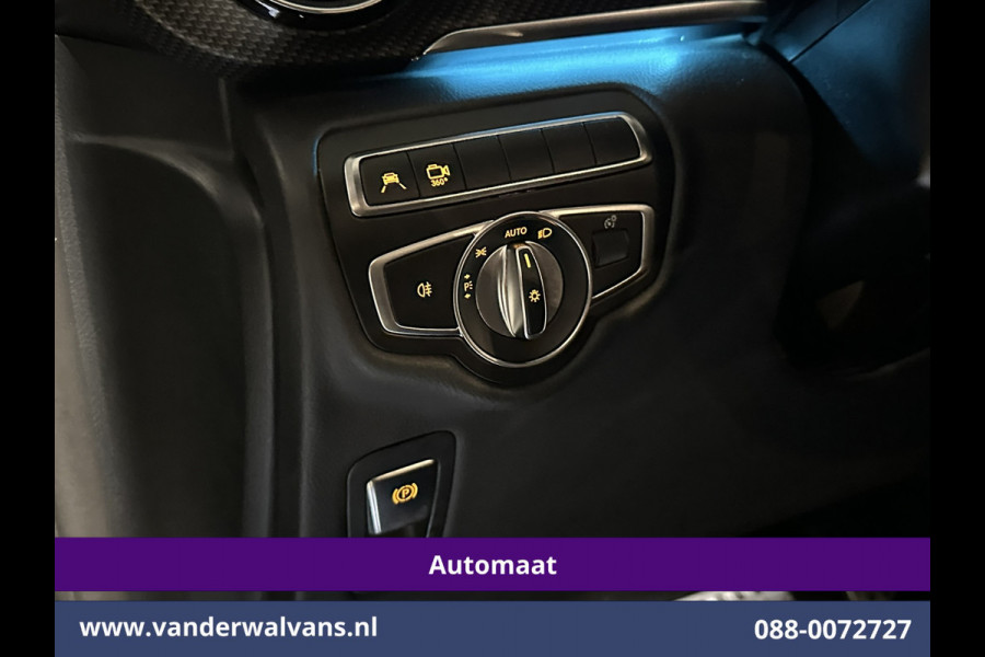 Mercedes-Benz V-Klasse 300d 237pk 9G-Tronic Automaat L3H1 Dubbele Cabine Euro6 Airco | 5-Zits | 2x elektrische zijdeur | Camera | Navigatie | LED, Leder, LM Velgen, Apple Carplay, Android Auto, Adaptieve Cruisecontrol, Stoelkoeling/verwarming, Elektrisch bedienbare achterklep, Parkeersensoren