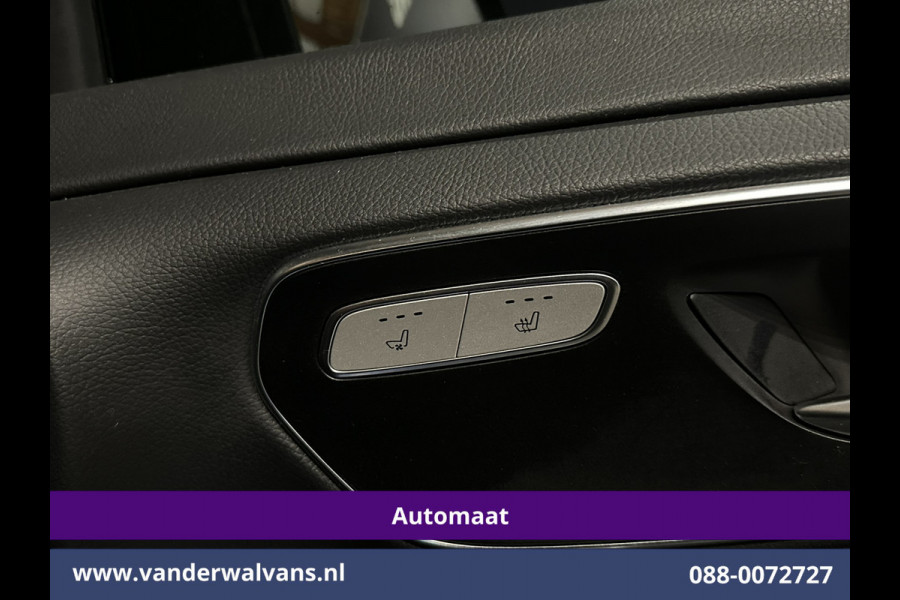 Mercedes-Benz V-Klasse 300d 237pk 9G-Tronic Automaat L3H1 Dubbele Cabine Euro6 Airco | 5-Zits | 2x elektrische zijdeur | Camera | Navigatie | LED, Leder, LM Velgen, Apple Carplay, Android Auto, Adaptieve Cruisecontrol, Stoelkoeling/verwarming, Elektrisch bedienbare achterklep, Parkeersensoren