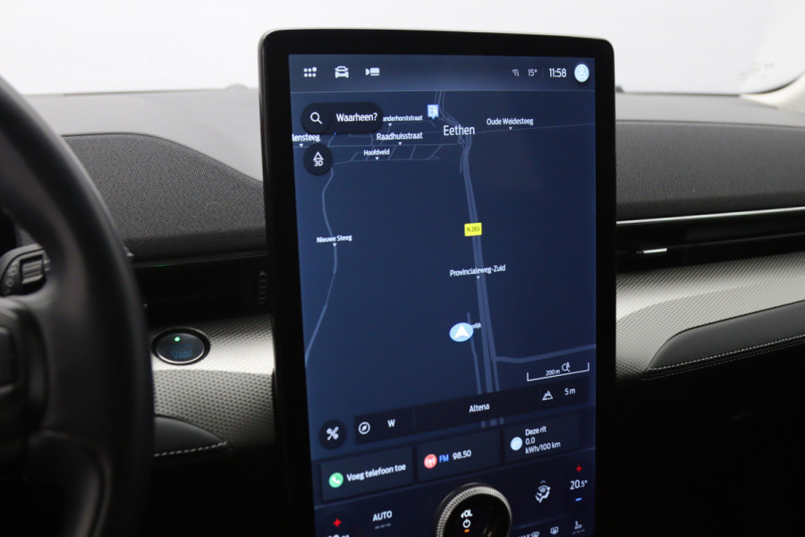 Ford Mustang Mach-E RWD 75 kWh 260 PK, SOH 92 %, Camera, Carplay, Adap. Cruise Control, Winterpakket