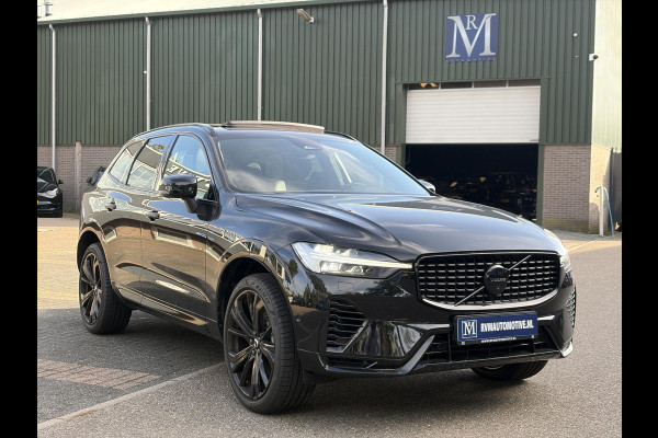Volvo XC60 2.0 T6 Plug-in hybrid AWD Plus Black Edition NAPPALEDER + STOELVENTILATIE| HARMAN KARDON| PANO| 360 CAMERA| MEMORY STOELEN|