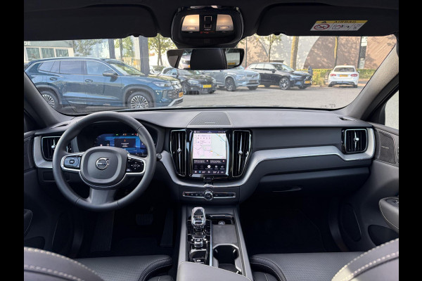 Volvo XC60 2.0 T6 Plug-in hybrid AWD Plus Black Edition NAPPALEDER + STOELVENTILATIE| HARMAN KARDON| PANO| 360 CAMERA| MEMORY STOELEN|