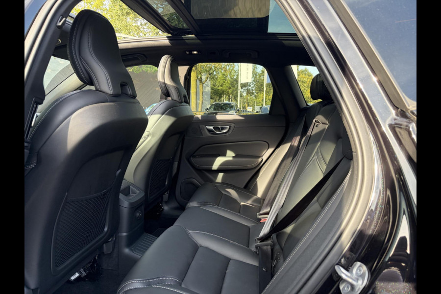 Volvo XC60 2.0 T6 Plug-in hybrid AWD Plus Black Edition NAPPALEDER + STOELVENTILATIE| HARMAN KARDON| PANO| 360 CAMERA| MEMORY STOELEN|