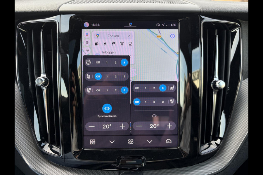 Volvo XC60 2.0 T6 Plug-in hybrid AWD Plus Black Edition NAPPALEDER + STOELVENTILATIE| HARMAN KARDON| PANO| 360 CAMERA| MEMORY STOELEN|