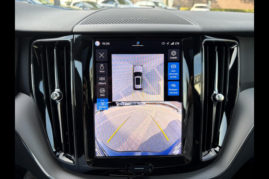 Volvo XC60 2.0 T6 Plug-in hybrid AWD Plus Black Edition NAPPALEDER + STOELVENTILATIE| HARMAN KARDON| PANO| 360 CAMERA| MEMORY STOELEN|